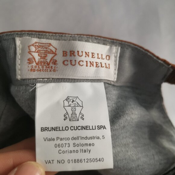 Pre-owned BRUNELLO CUCINELLI Chic Baseball Cap - Picture 3 of 4